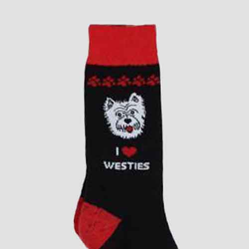 Westies Adult Socks