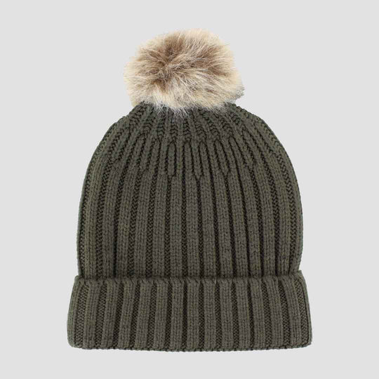 Bobble Hat in Green