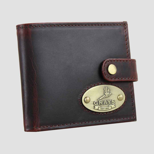 Brailsford Leather Wallet Brown