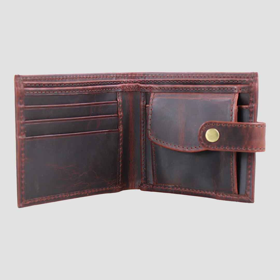 Brailsford Leather Wallet Brown