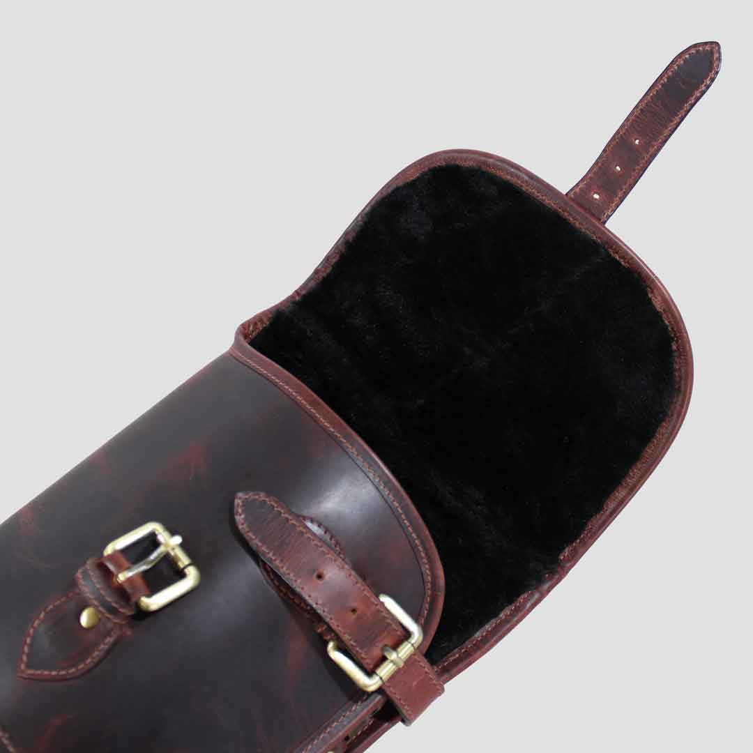 Rangemore Gun Slip Leather Brown