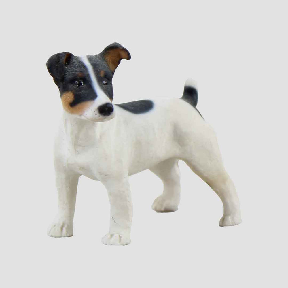 Tri-Colour Jack Russell Terrier Standing Model
