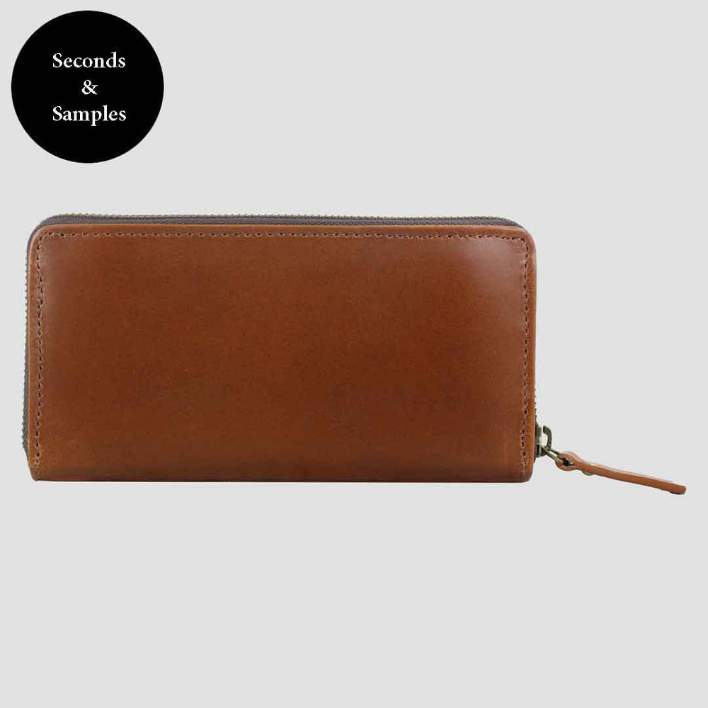 Seconds Sally Purse Leather Tan