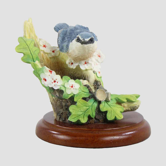 Nuthatch With Nest Border Fine Arts
