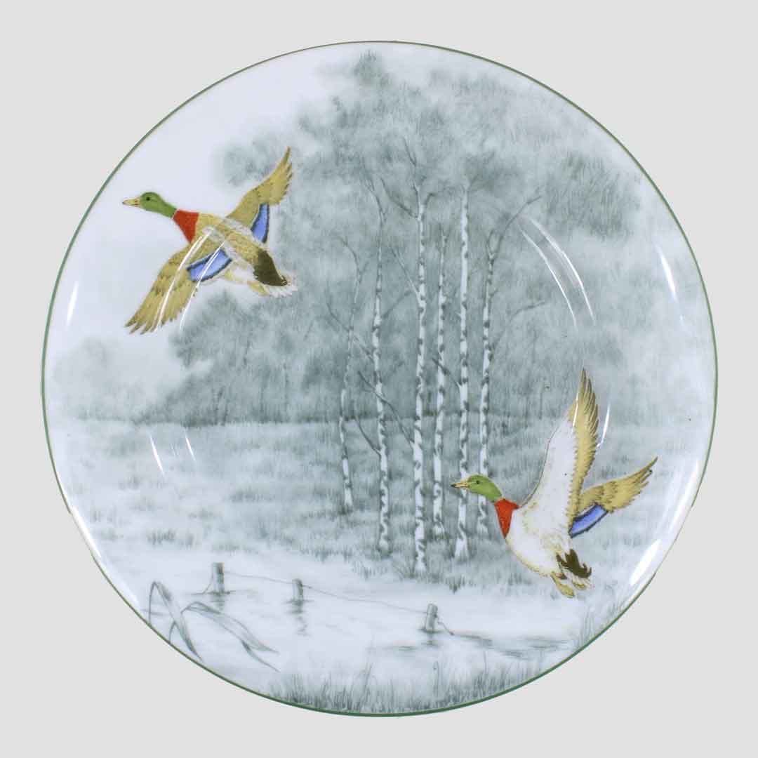 Side Plate - Mallard Design