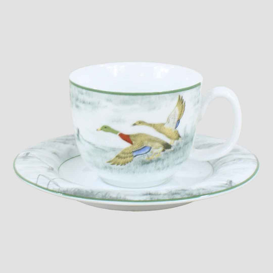 Cup And Saucer - Mallard Design