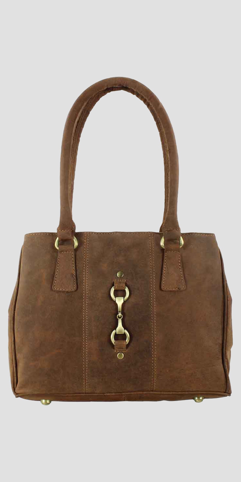 Sadie Handbag with Snaffle in Hunter