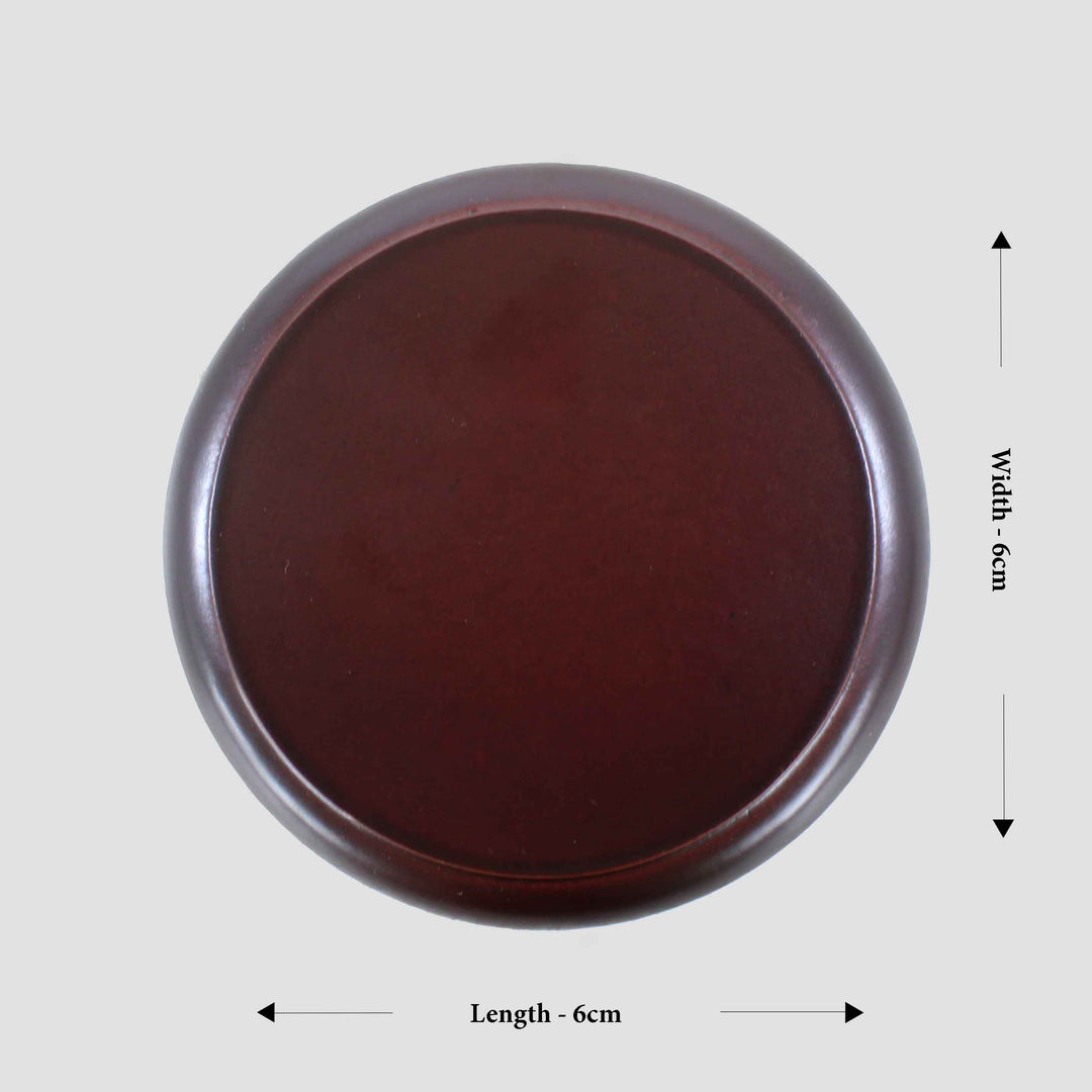 Circle Plinth 6x6 Brown