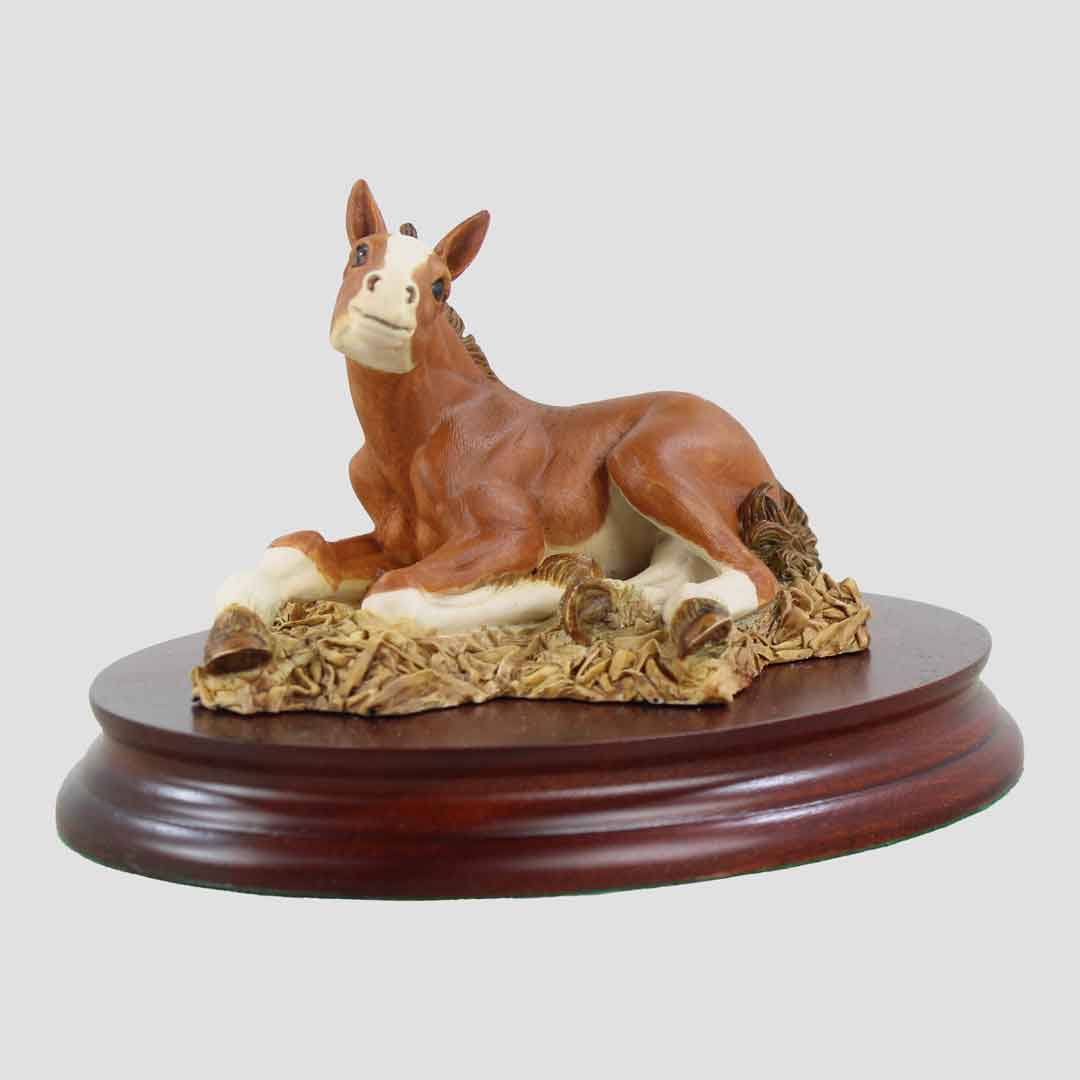 Badger Foal Border Fine Arts Horse