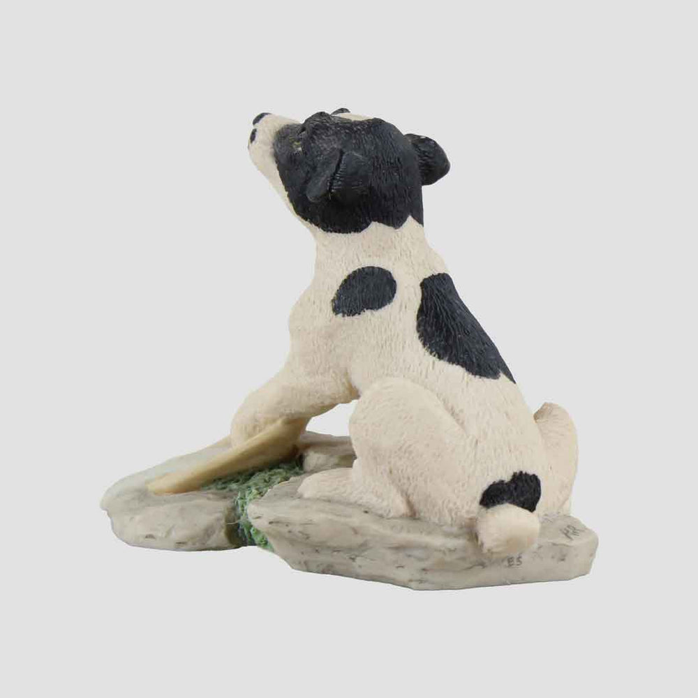 Patch (Black and White) Border Fine Arts Jack Russell