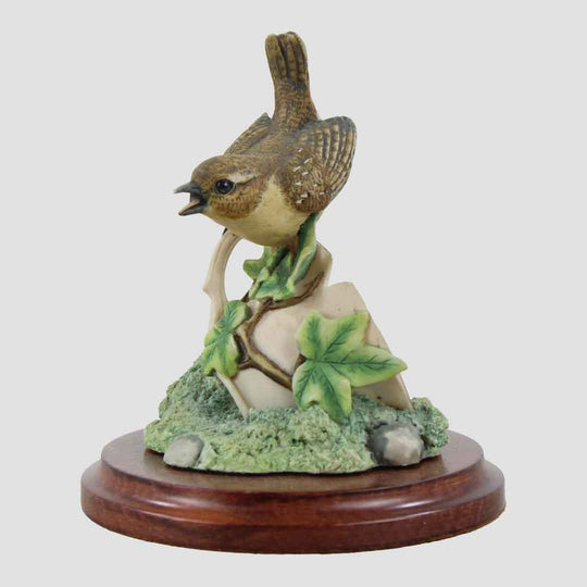 Plinth - Wren Style Two Border Fine Arts Birds