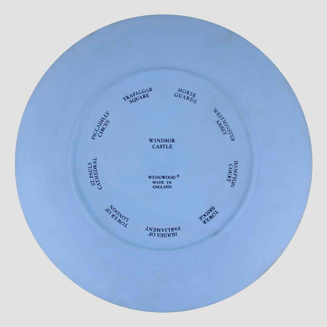 Christmas 1978 Anniversary London Landmarks Wedgwood Plate