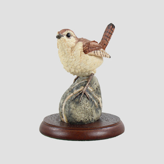Wren On Pebble Border Fine Arts Bird