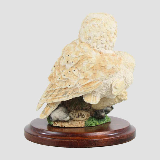 Under Mother's Wing Border Fine Arts Owl