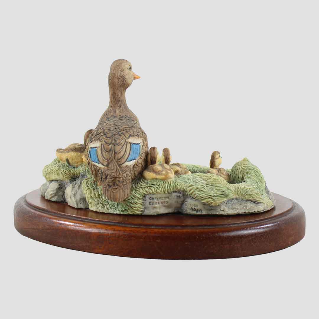 Plinth - Mallard Family Border Fine Arts Ducks