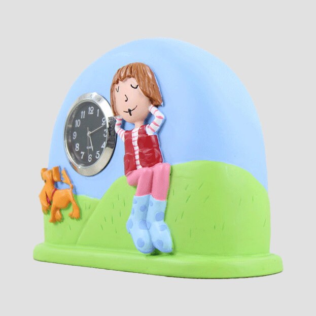 Tilly, Scruff and Revel Clock