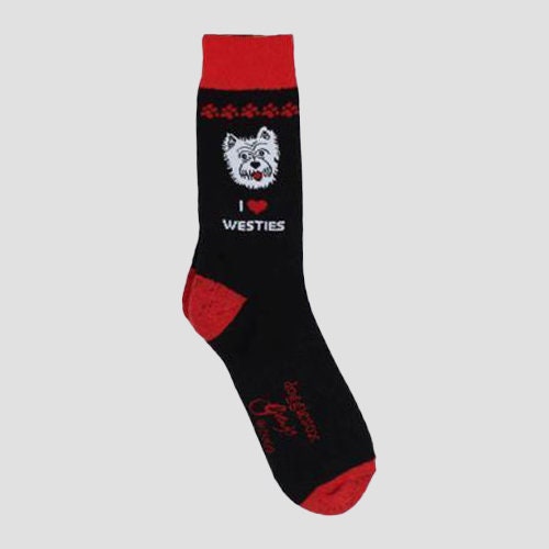 Westies Adult Socks
