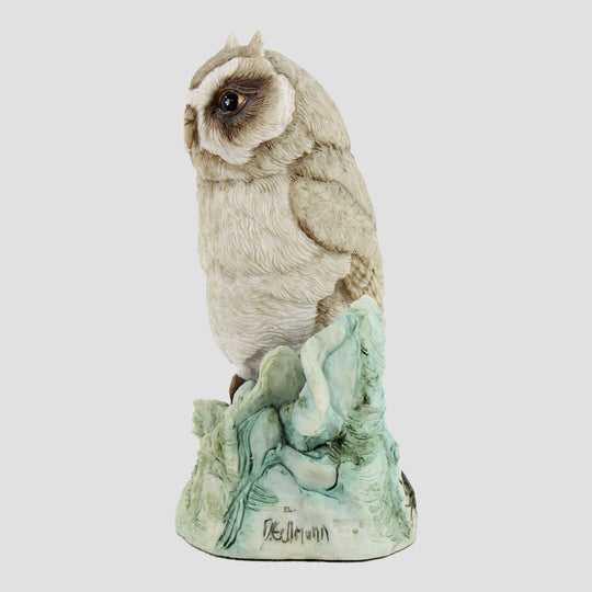 Short Eared Owl (Grey And White) Bird Models