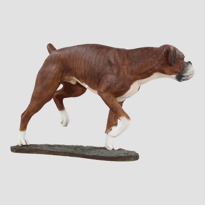 Boxer Brindle Border Fine Arts Dogs