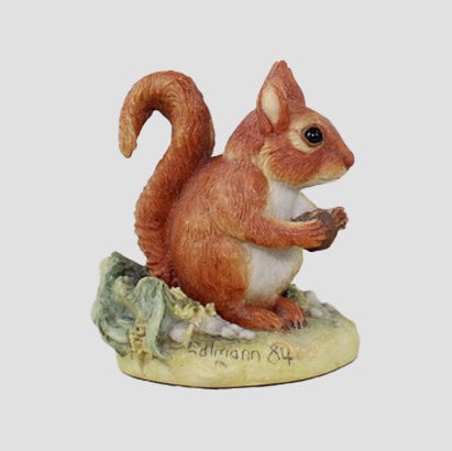 Squirrel Eating Nut By Teviotdale Wildlife Model