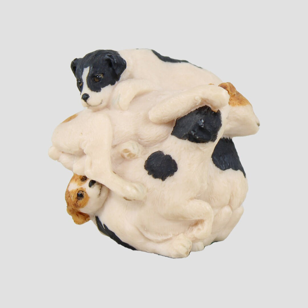 Terrier Pups Border Fine Arts Dogs