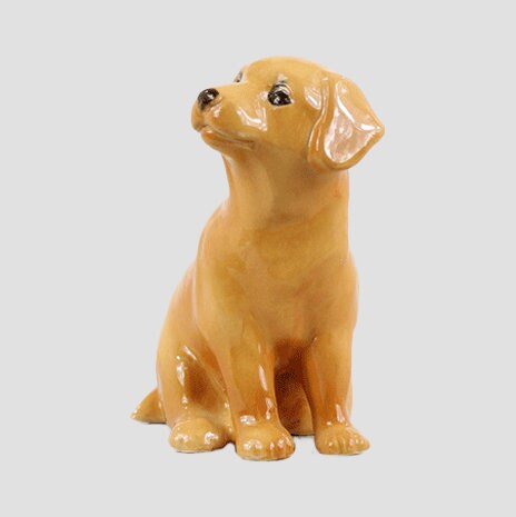 Labrador Pup Yellow By John Beswick