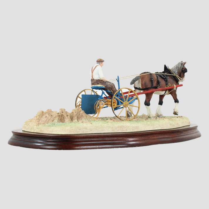 Rowing Up Border Fine Arts Horses