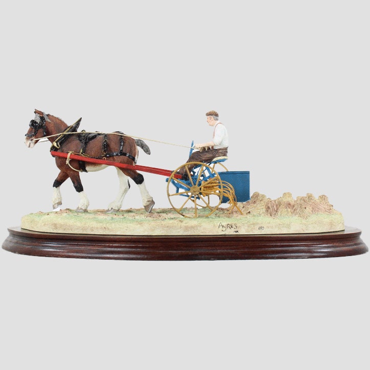 Rowing Up Border Fine Arts Horses