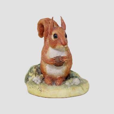 Squirrel Eating Nut By Teviotdale Wildlife Model