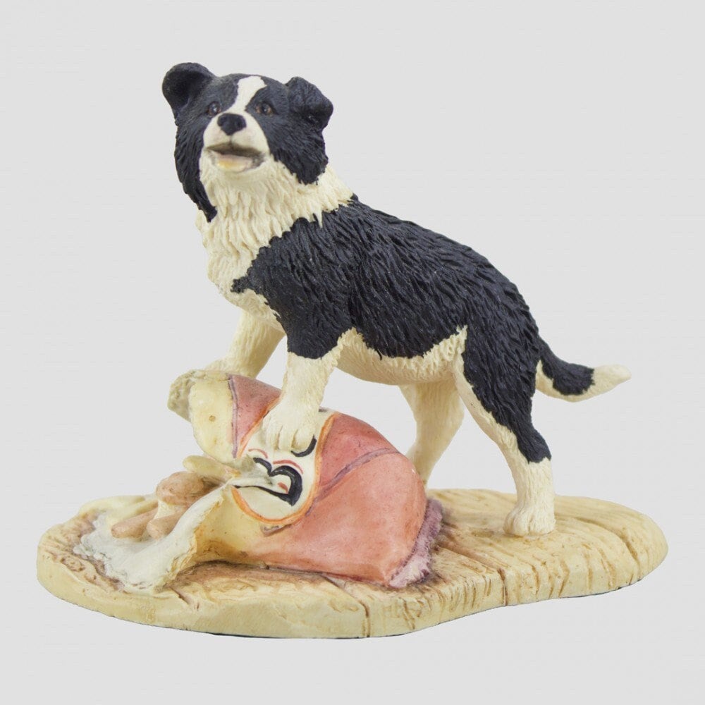 Trouble Ahead Border Fine Arts Border Collie