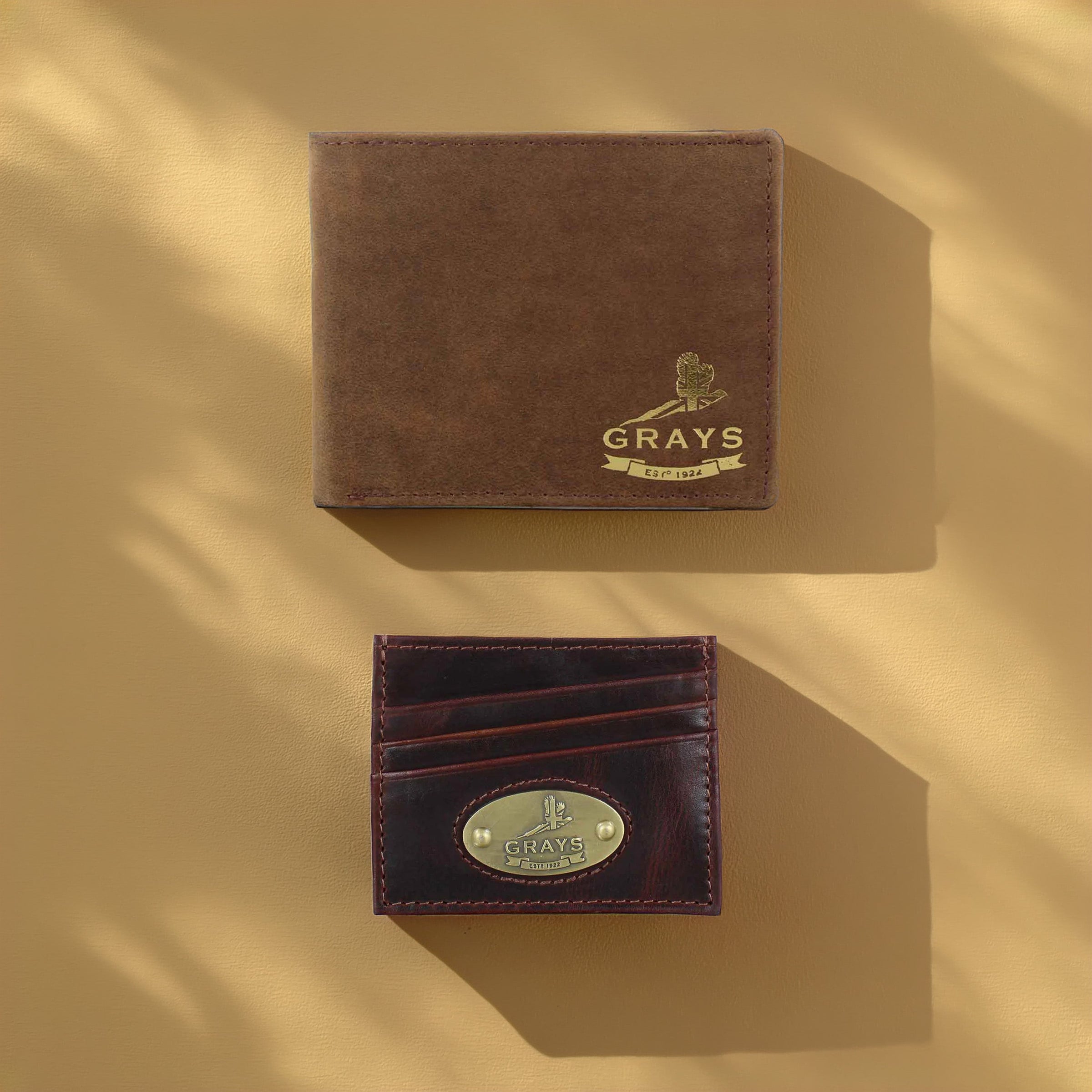 Leather Wallets with Country Styling by Grays 1922