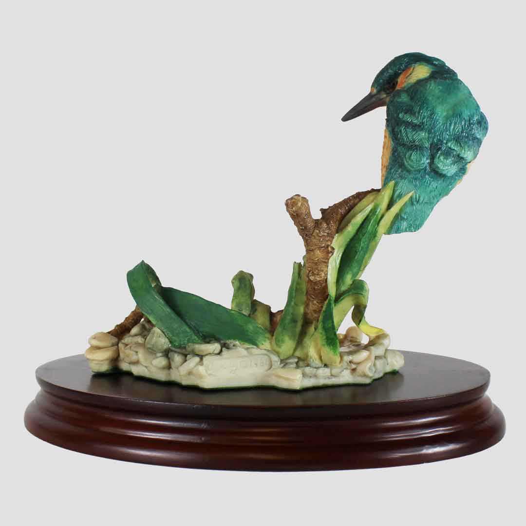 Kingfisher on Branch by Aynsley