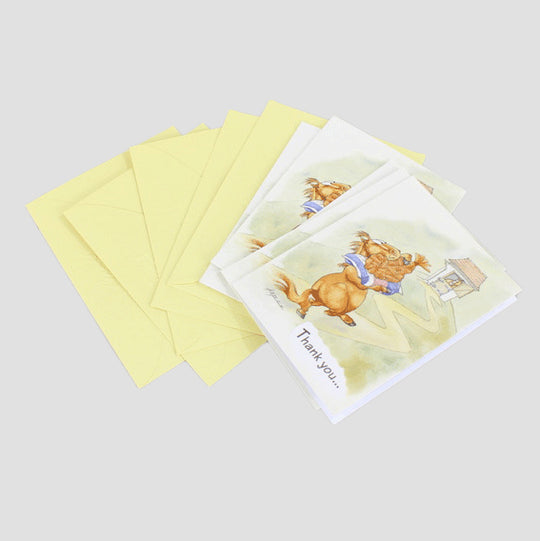 Kateart Thank You Note Cards Pack Of 5