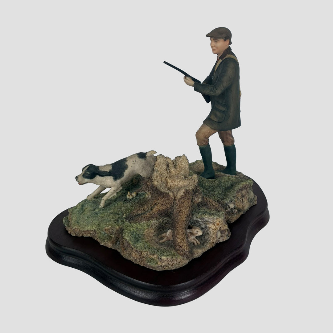 Dogging Them Up Spaniels Border Fine Arts Limited Edtion Dog Model