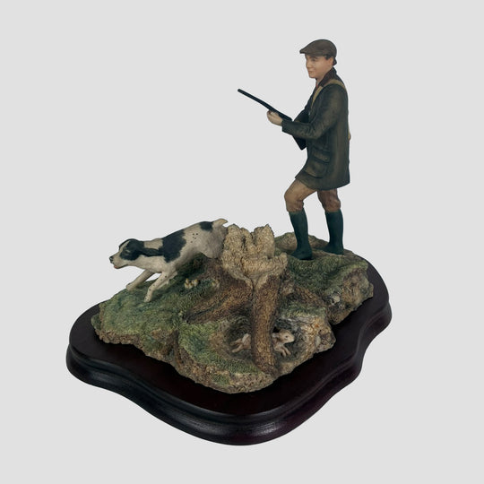 Dogging Them Up Spaniels Border Fine Arts Limited Edtion Dog Model