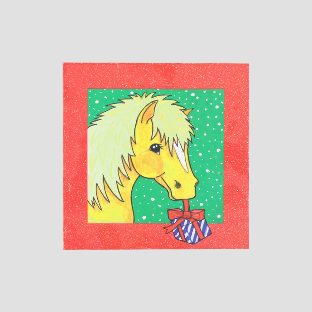 Christmas Gift Pony Cards 10 Pack