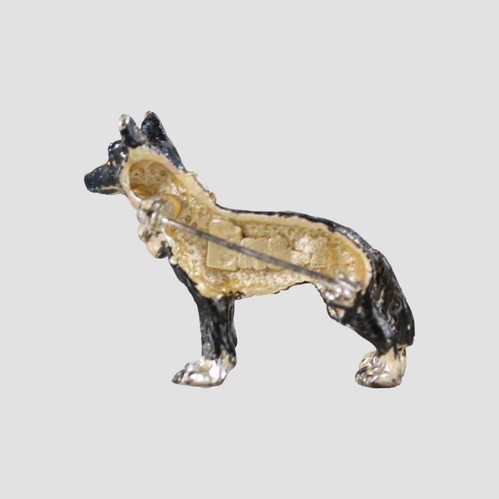 Dog Brooch - German Shepherd