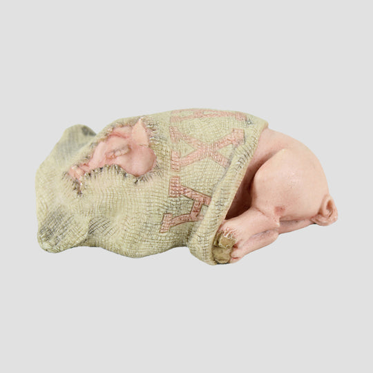 Pig In Sack Border Fine Arts