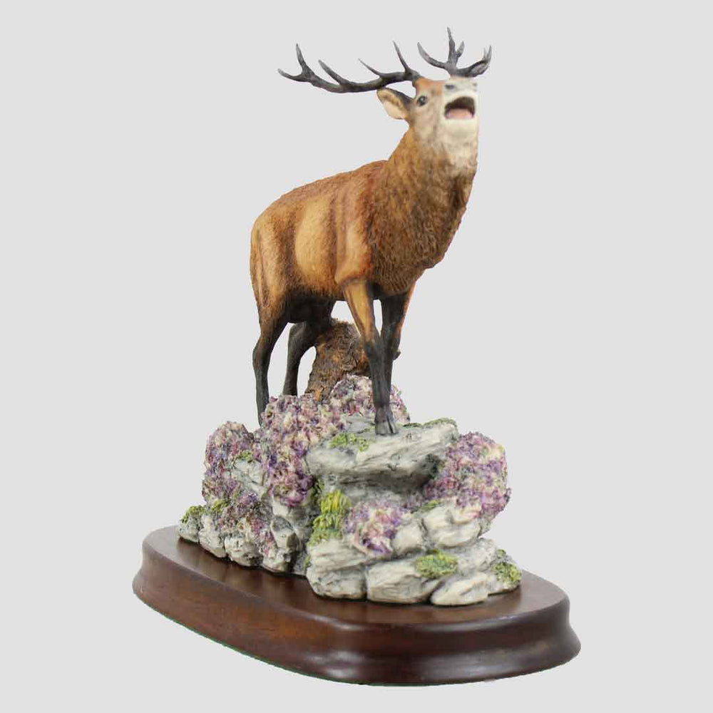 Red Stag Model Border Fine Arts