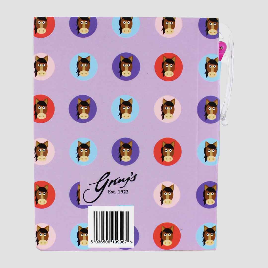 Horse Mini Notebook With Pen