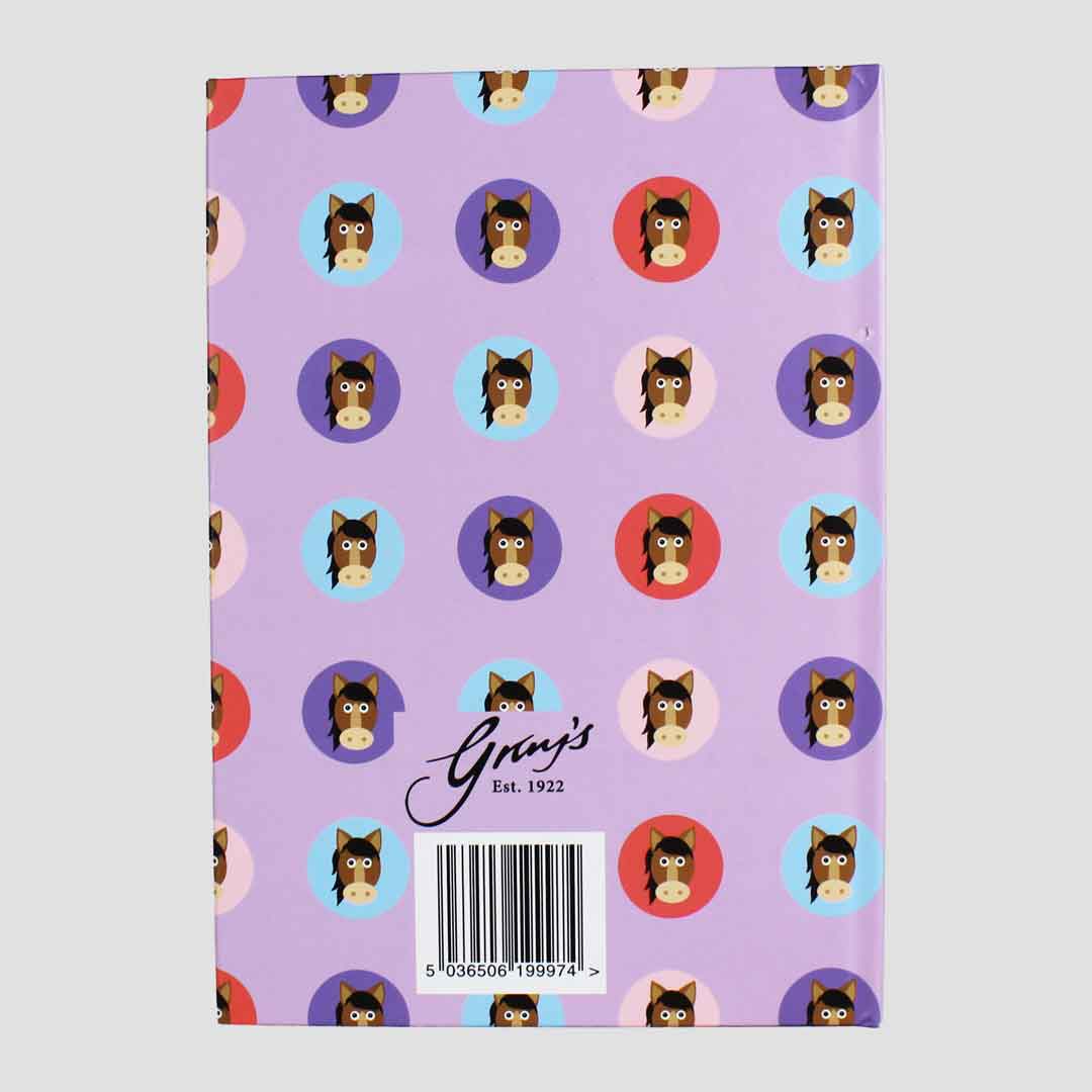 Cartoon Horse Notebook With Pen