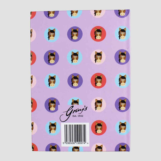 Cartoon Horse Notebook With Pen