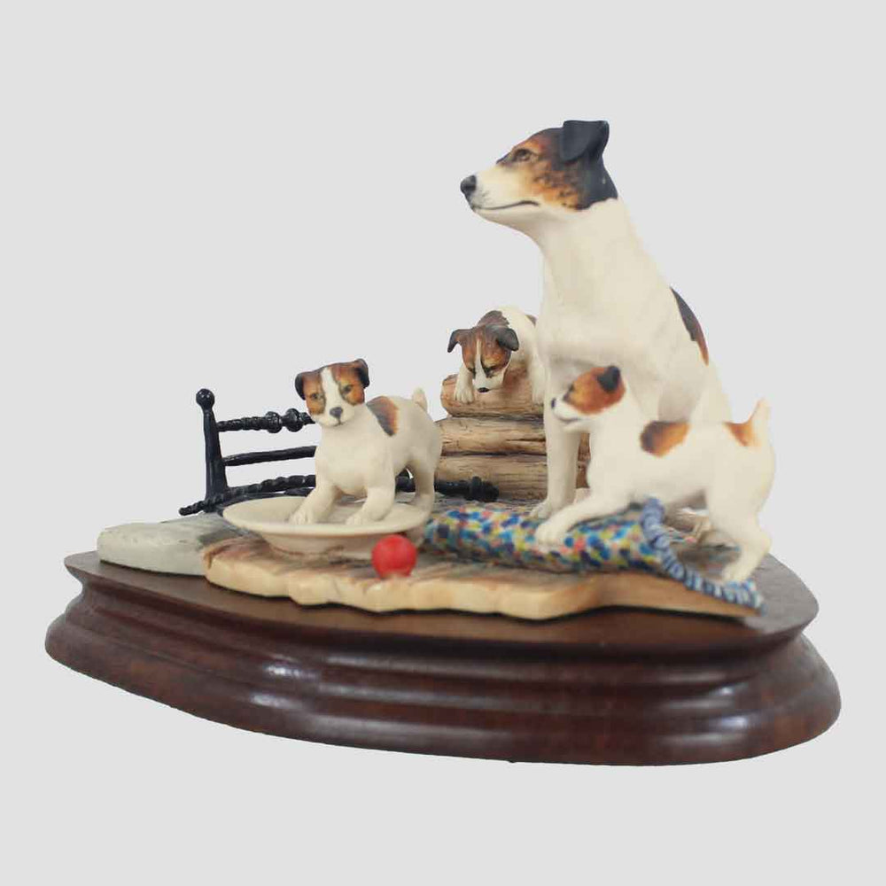 Trouble In Store Border Fine Arts Jack Russell Dogs