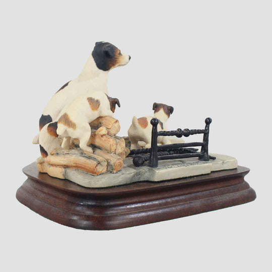 Trouble In Store Border Fine Arts Jack Russell Dogs