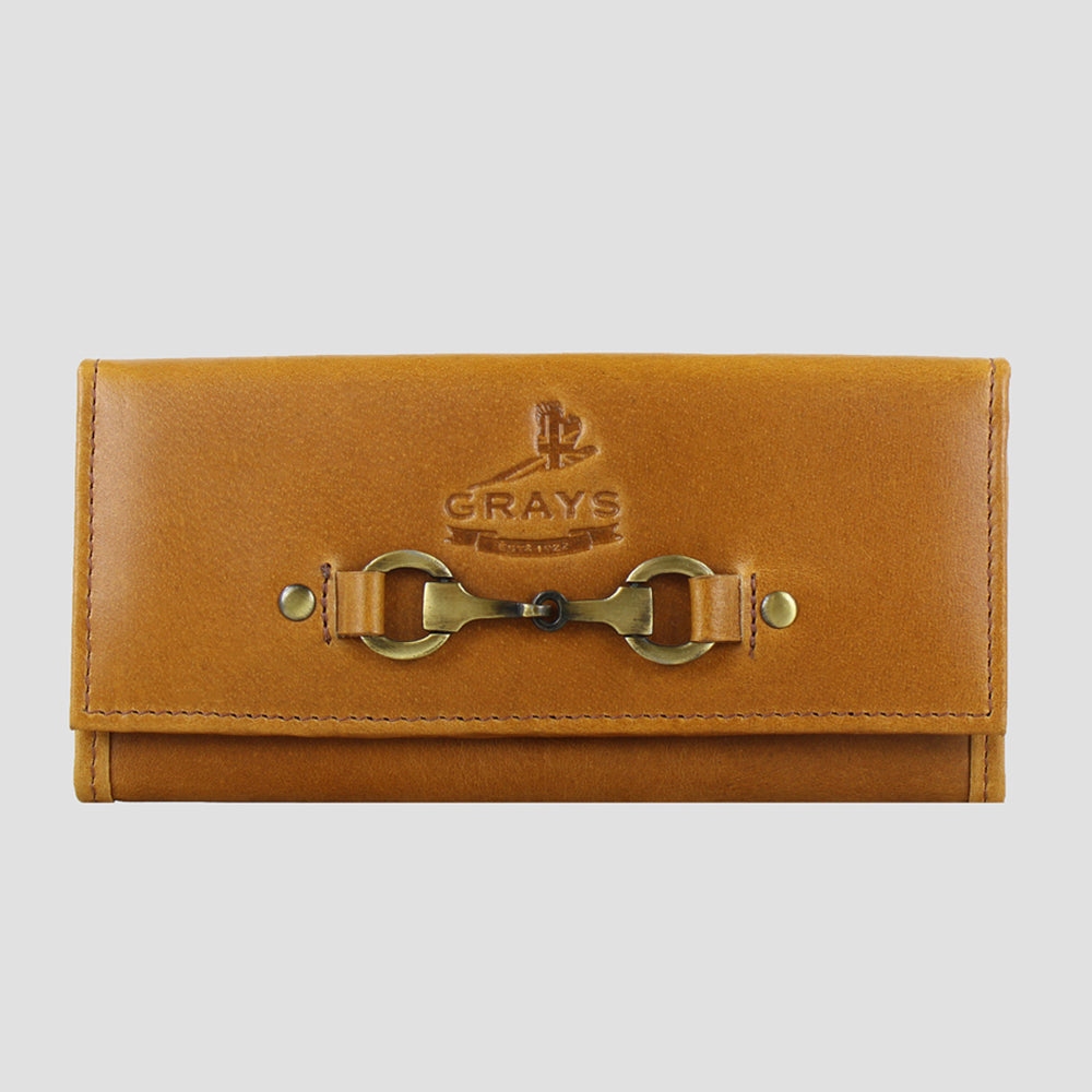 Lily Purse In Antique Tan Leather