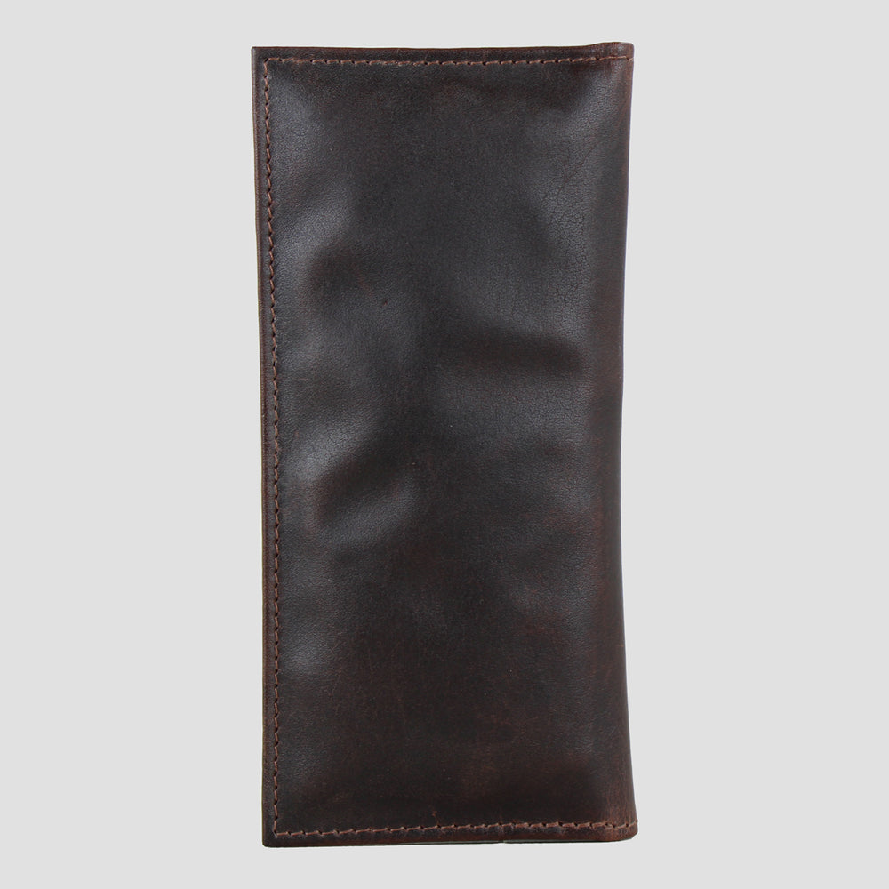 Frank Card Wallet In Brown Leather