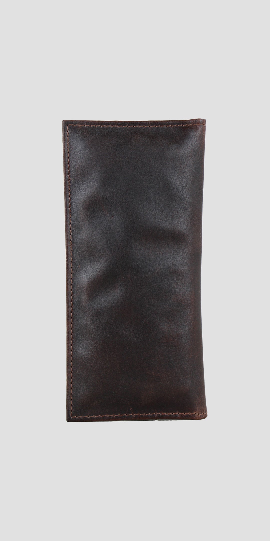 Frank Card Wallet In Brown Leather