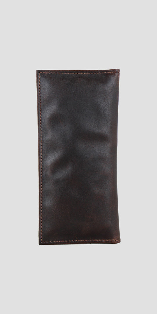 Frank Card Wallet In Brown Leather