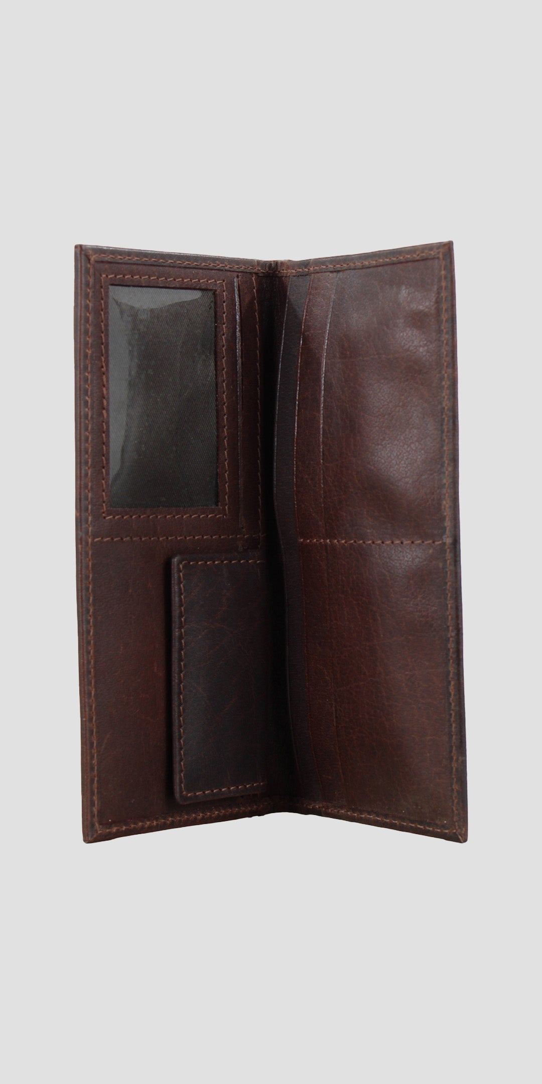 Frank Card Wallet In Brown Leather