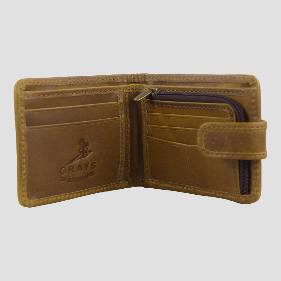 Shenton Wallet In Tan Leather